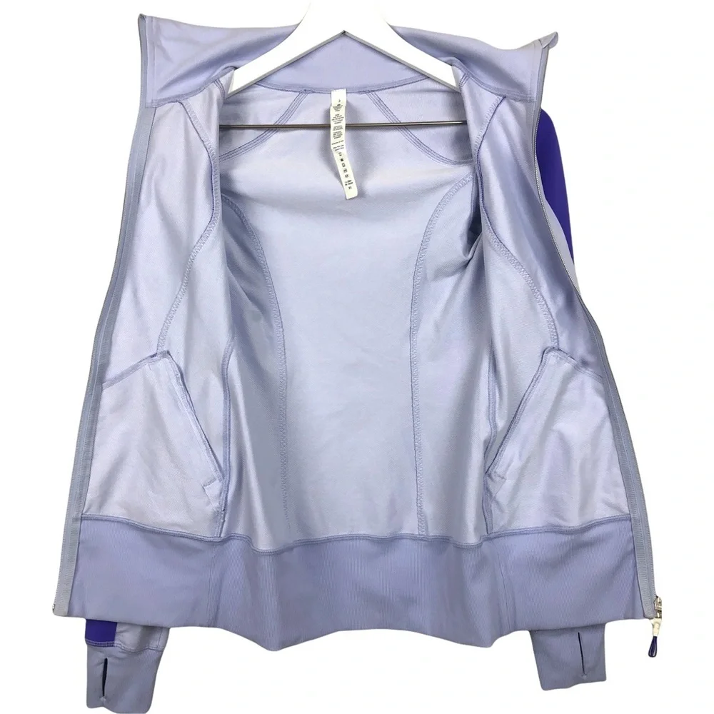 Lululemon Contempo Zip Jacket Purple - Picture 3 of 9